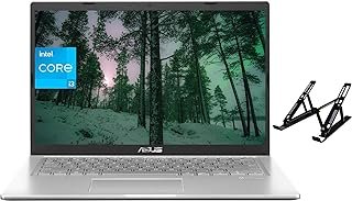 ASUS Laptop Vivobook 2024 mais novo, tela HD de 14 polegadas, processador Intel Core i3-1115G4, 16 GB RAM, SSD de 1 TB, Intel UHD Graphics 770, Wi-Fi, Bluetooth, webcam, Windows 11 Home, com suporte