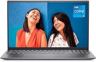Dell Notebook Inspiron 15 5510, laptop FHD de 15,6 polegadas (Full HD) – DDR4, Intel Core i5-11300H, 8 GB DDR4 RAM, SSD de 512 GB, Intel Iris Xe Graphics, Windows 10 Home – Prata platina (modelo mais recente)
