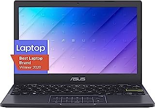 ASUS Laptop L210 ultra fino, tela HD de 11,6 polegadas, processador Intel Celeron N4020, 4 GB de RAM, 64 GB de armazenamento, numérico, Windows 10 Home in S Mode com um ano de Microsoft