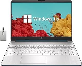 HP Laptop estudantil HD de 15,6 polegadas, Intel Pentium Silver N5030, 16 GB de RAM, SSD PCIe de 256 GB, gráficos Intel UHD, webcam HD, teclado numérico, Wi-Fi 5, Bluetooth, Windows 11, azul, cartão