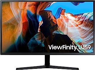 Monitor Samsung 4K UHD de 32 polegadas (LU32J590UQNXZA), Cinza escuro