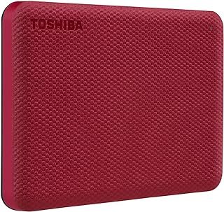HD Externo Portátil Toshiba 1TB Canvio Advance USB 3.0 Vermelho – HDTCA10XR3AA