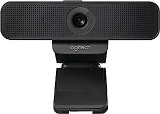 Logitech C925-e Webcam com vídeo HD e microfones estéreo integrados – Preto