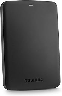 TOSHIBA Canvio Basics Disco rígido portátil de 500 GB – Preto (HDTB305XK3AA)