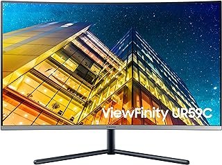 Samsung U32R590 32 polegadas curvo 4 K UHD monitor (LU32R590CWNXZA)