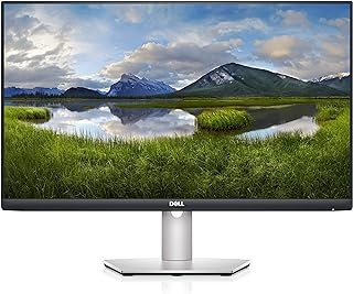 Dell S2421HS 24 polegadas Full HD 1080p, monitor de bisel ultrafino IPS, alto-falantes embutidos, prata, preto