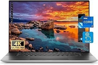 Laptop Dell XPS 17 9710 2021, tela sensível ao toque UHD+, Intel i7-11800H, GeForce RTX 3050, 32GB RAM, 1TB SSD, câmera infravermelha, leitor de impressão digital, Wi-Fi 6, Thunderbolt, Win 10 Pro