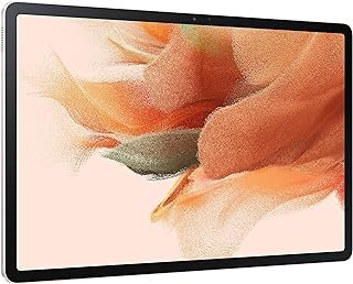 SAMSUNG Tablet Galaxy Tab S7 FE 12,4 polegadas 256GB WiFi Android, tela grande, S Pen incluída, conectividade de vários dispositivos, bateria de longa duração, versão dos EUA, 2021, rosa místico