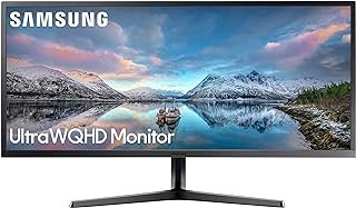 Monitor panorâmico Samsung de 86,36 cm Ultrawide WQHD (LS34J550WQNXZA)