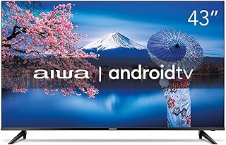 Smart TV Aiwa 43”, Android, Full HD, Borda Ultrafina, HDR10, Dolby Áudio – AWS-TV-43-BL-02-A