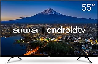 SmartTV Aiwa 55” Android, 4K, Borda Ultrafina, Dolby Vision & Atmos – AWS-TV-55-BL-01 TV 55